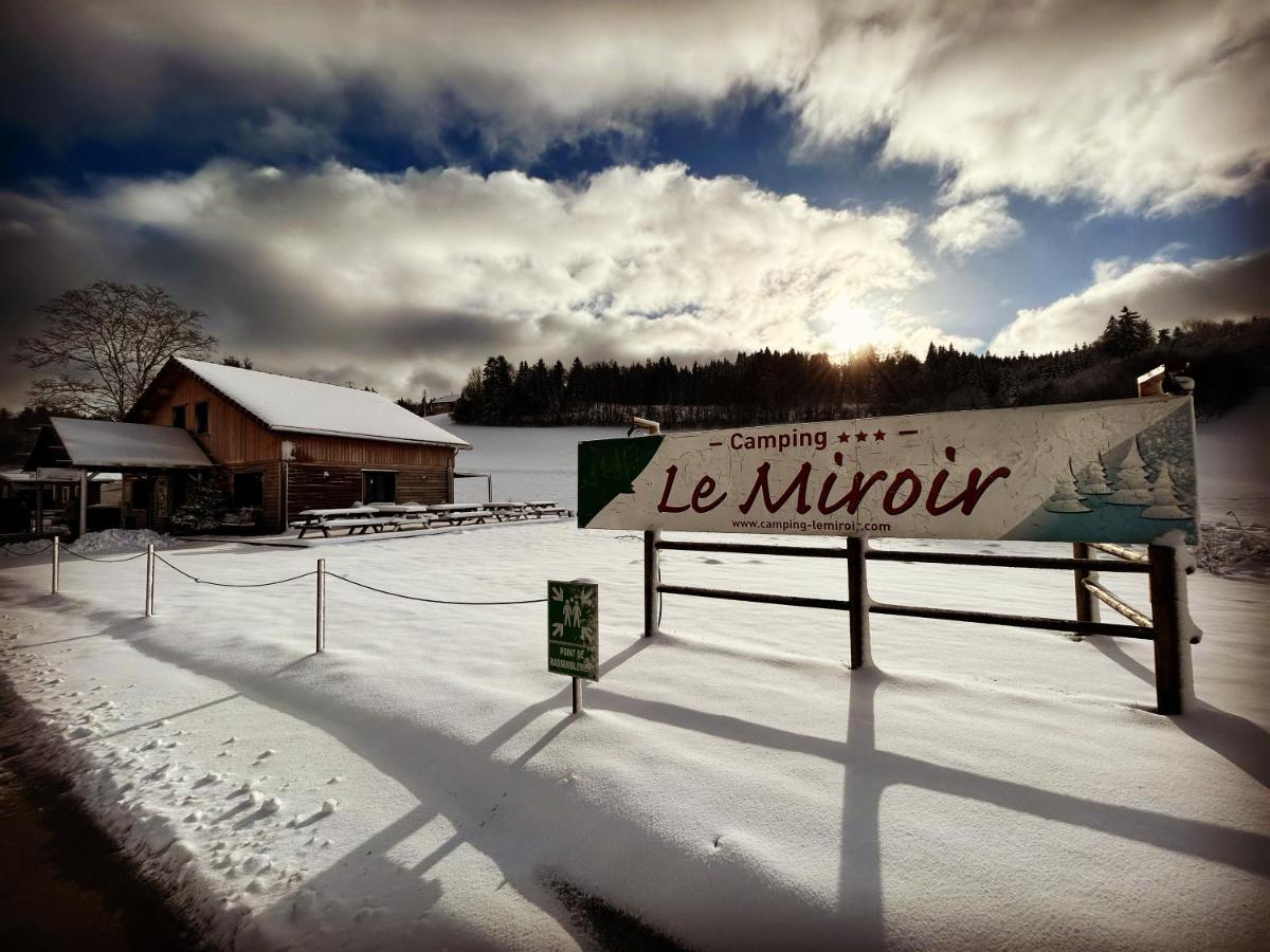 Camping Le Miroir Les Hopitaux-Neufs Exterior foto